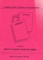 III. How to keep your records