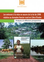 Entraves à la mise en oeuvre de loi de 1998 relative au domaine du foncier rural  en Côte d