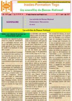 Bulletin N°2 Inades-Formation Togo